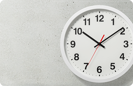 壁掛け時計の画像