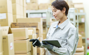 長時間のピッキング作業も効率よく進行